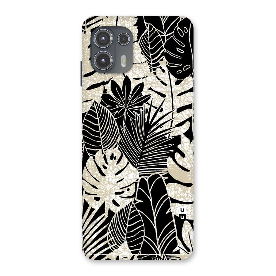 Leaf Pattern Back Case for Motorola Edge 20 Fusion