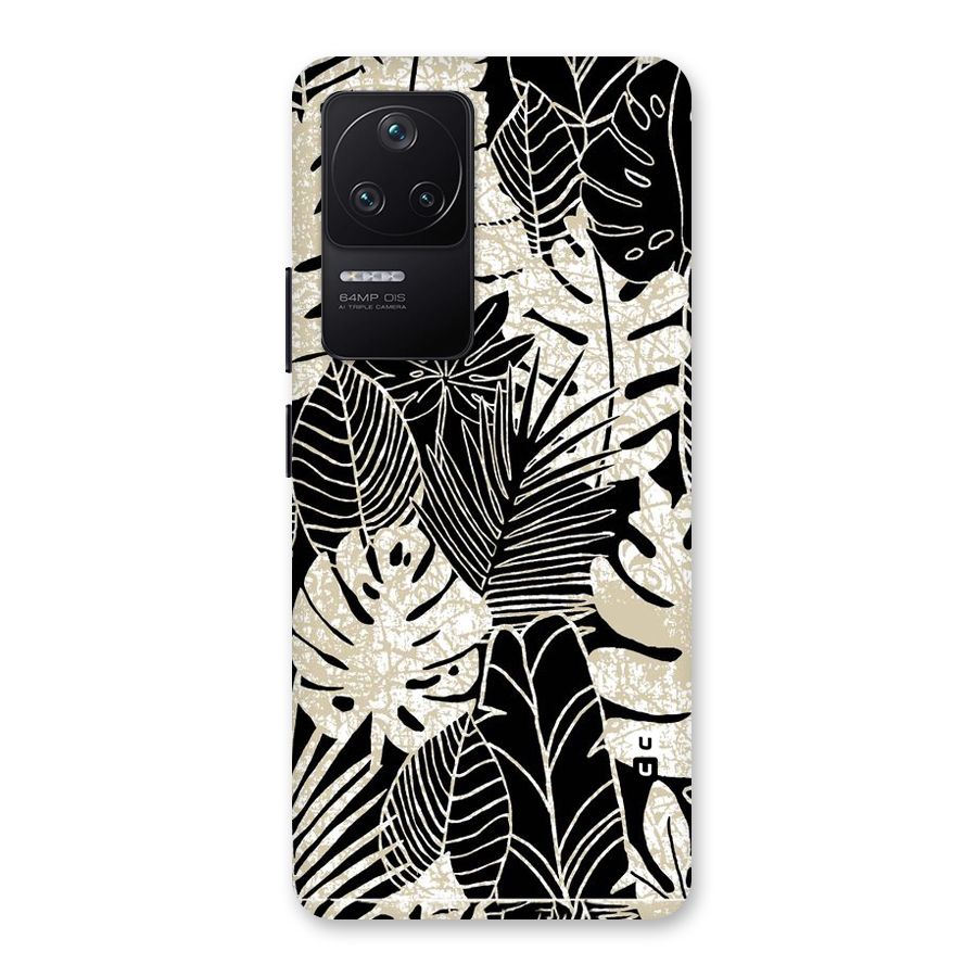 Leaf Pattern Back Case for Poco F4 5G