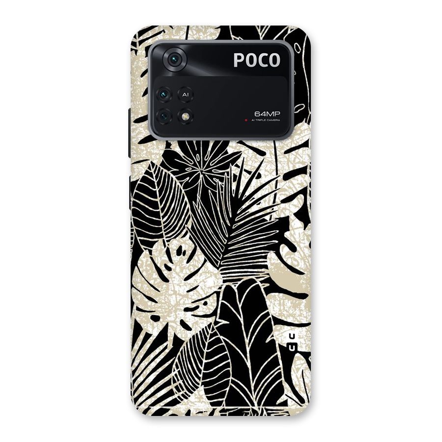 Leaf Pattern Back Case for Poco M4 Pro 4G