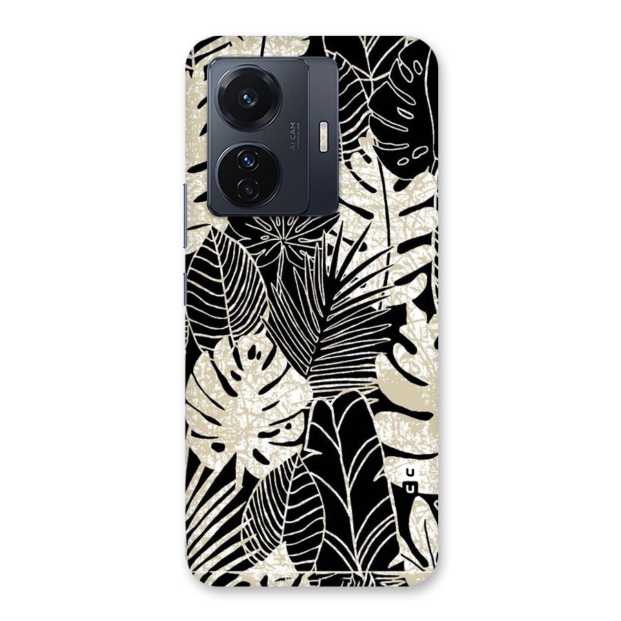 Leaf Pattern Back Case for Vivo T1 Pro