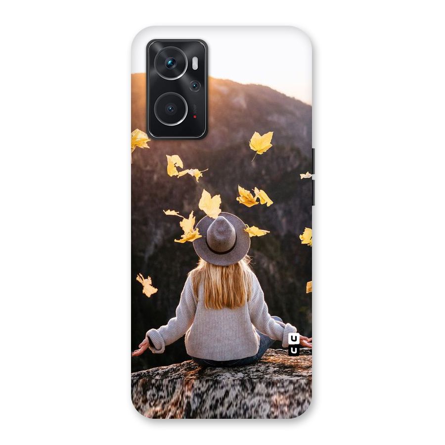 Leaf Rain Sunset Back Case for Oppo K10 4G