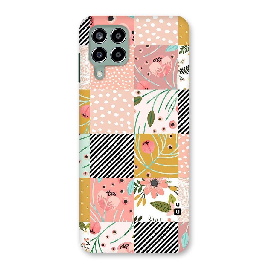 Leaf Stripe Polka Back Case for Galaxy M33