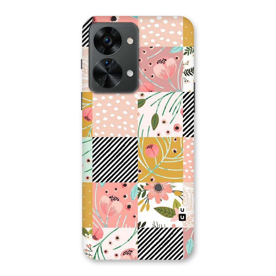 Leaf Stripe Polka Back Case for OnePlus Nord 2T
