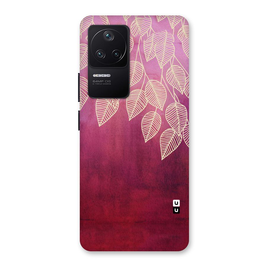 Leafy Outline Back Case for Poco F4 5G