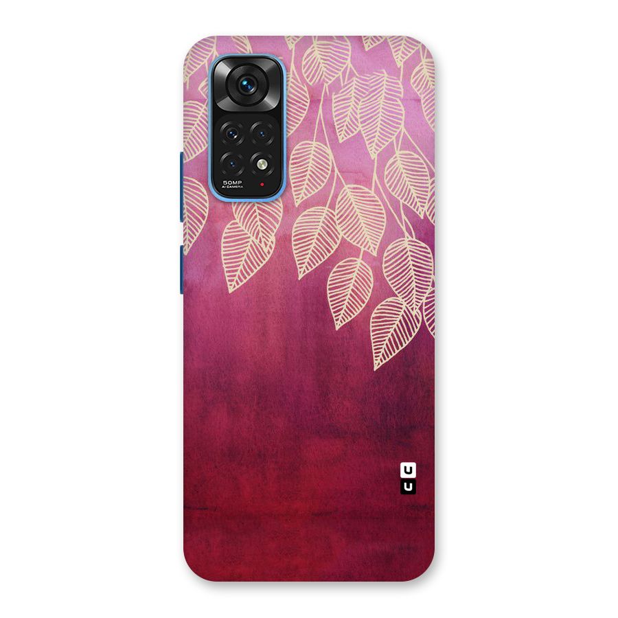 Leafy Outline Back Case for Redmi Note 11S