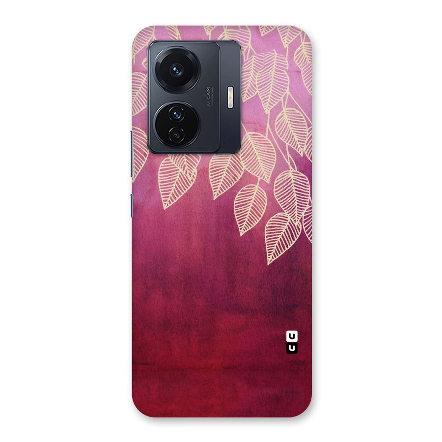 Leafy Outline Back Case for Vivo T1 Pro
