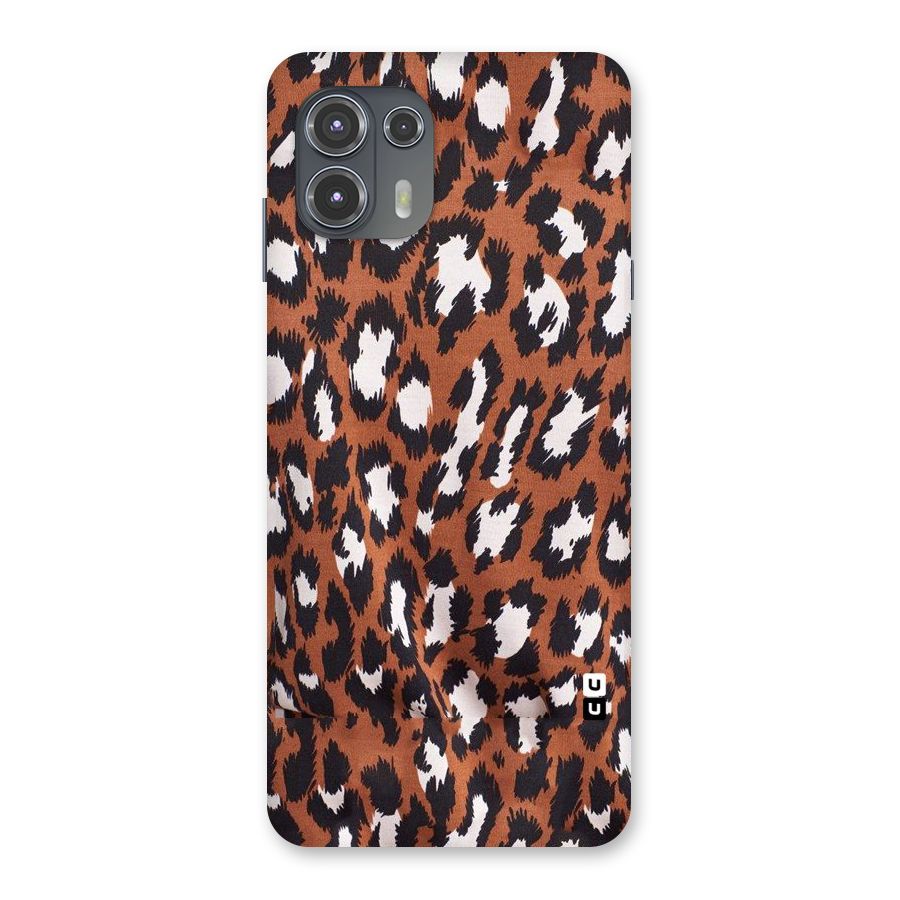 Leapord Design Back Case for Motorola Edge 20 Fusion