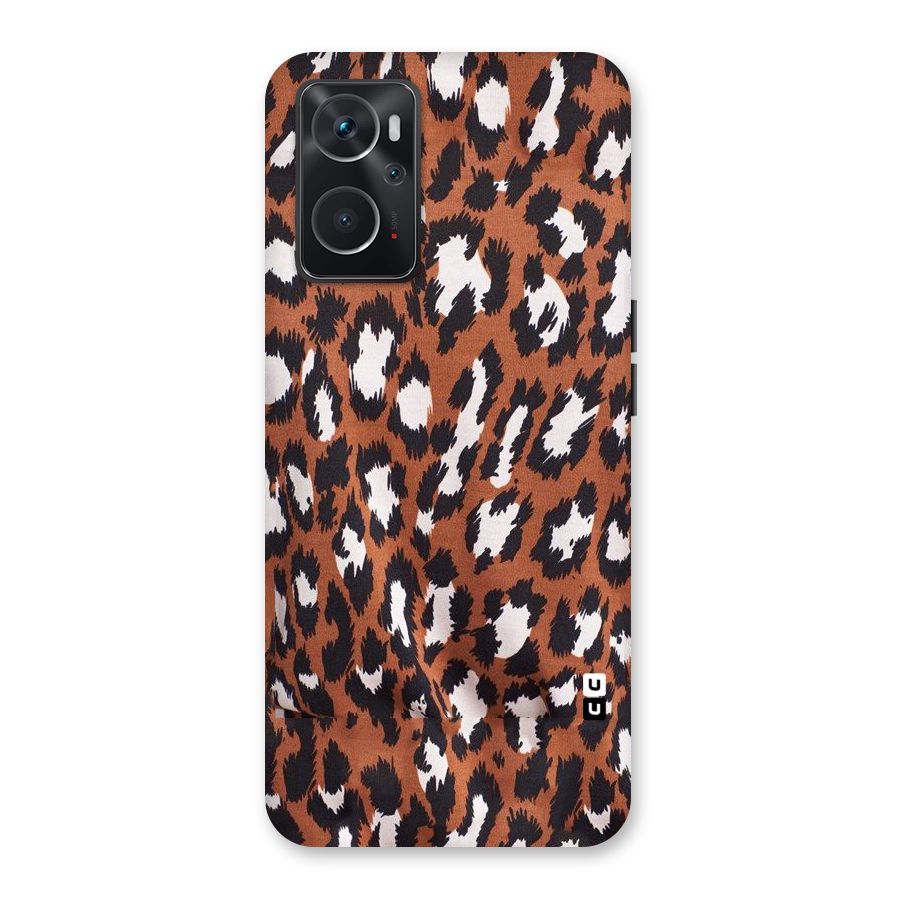 Leapord Design Back Case for Oppo K10 4G