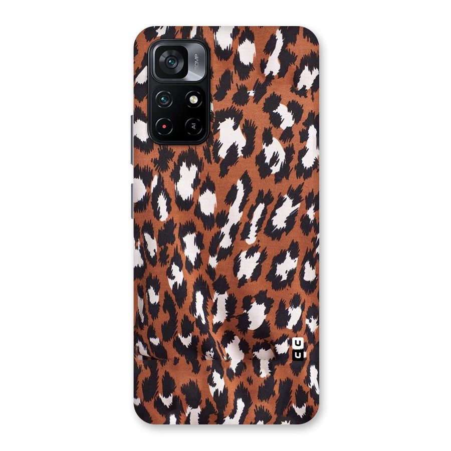 Leapord Design Back Case for Poco M4 Pro 5G