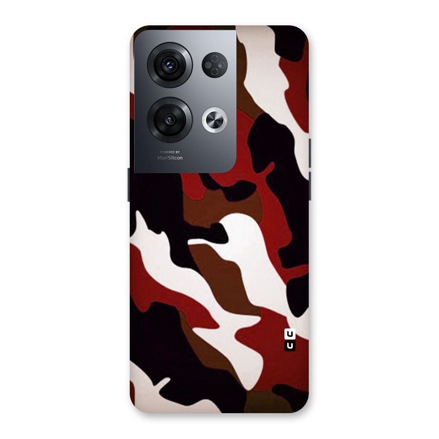 Leapord Pattern Back Case for Oppo Reno8 Pro 5G