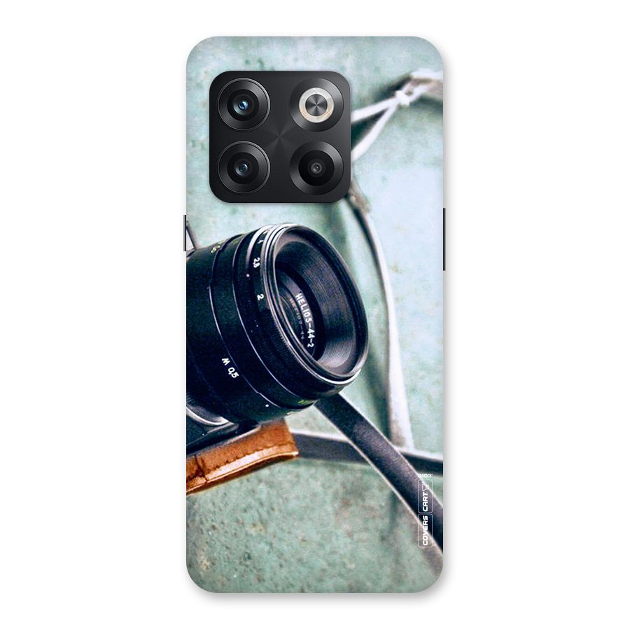 Leather Camera Lens Back Case for OnePlus 10T