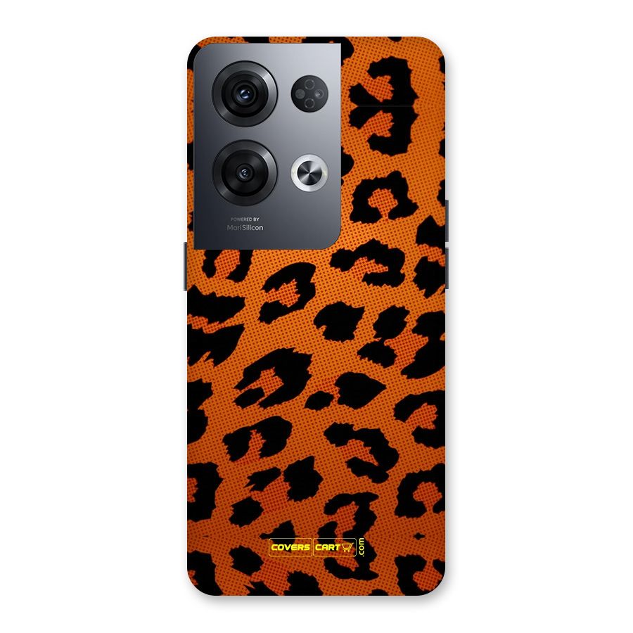 Leopard Back Case for Oppo Reno8 Pro 5G