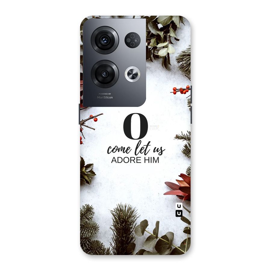 Lets Adore Him Back Case for Oppo Reno8 Pro 5G