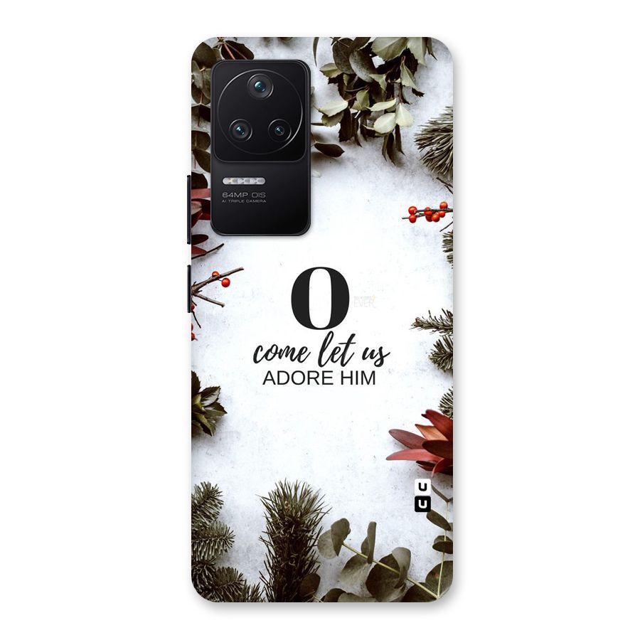 Lets Adore Him Back Case for Poco F4 5G