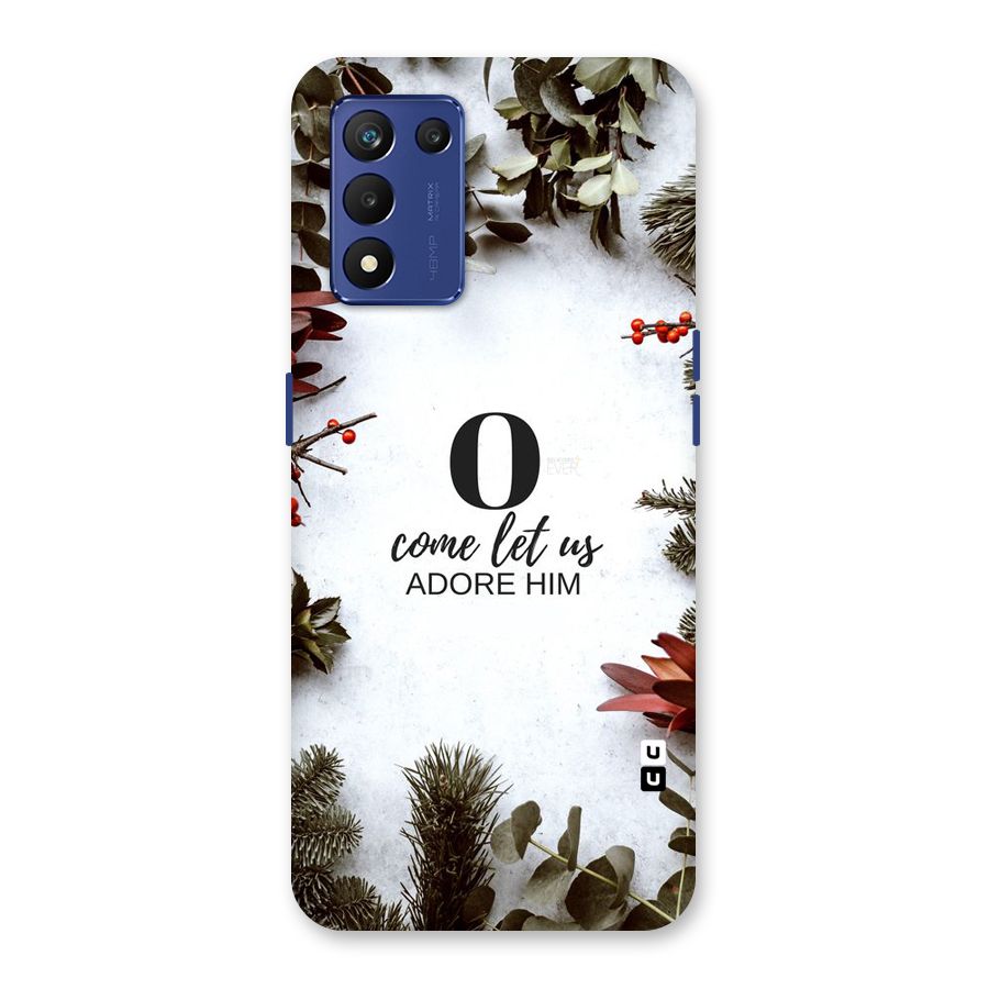 Lets Adore Him Back Case for Realme 9 5G Speed