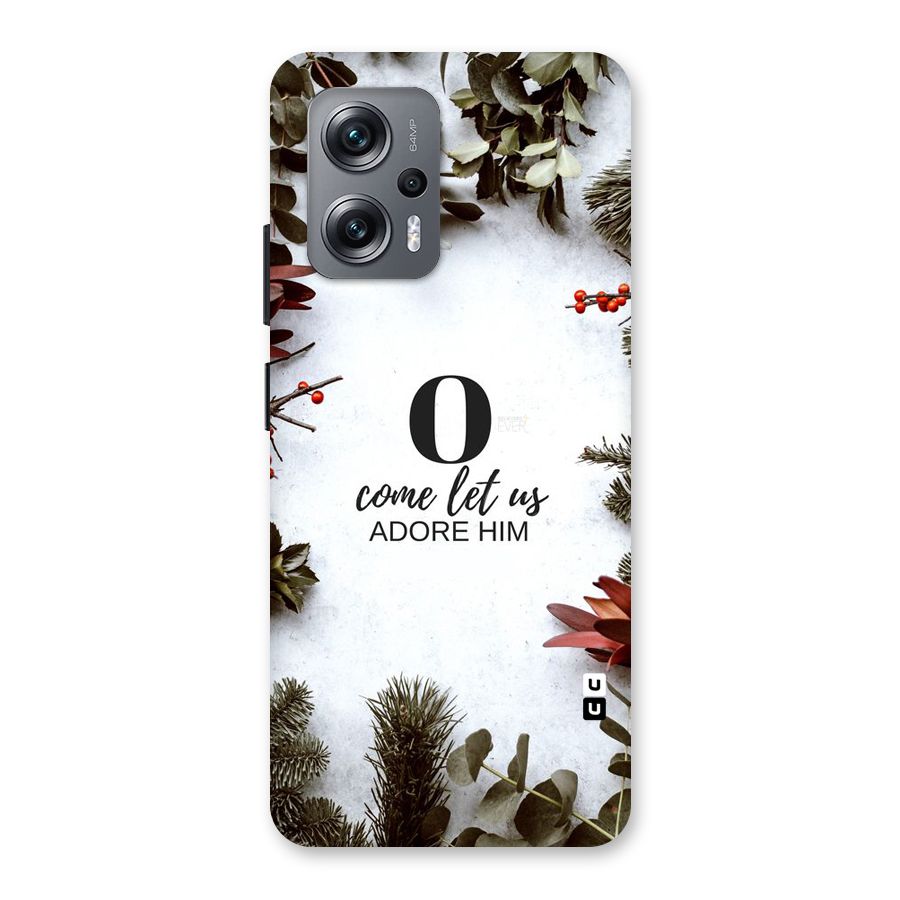 Lets Adore Him Back Case for Redmi K50i