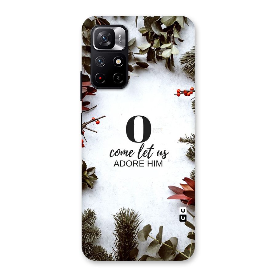 Lets Adore Him Back Case for Redmi Note 11T 5G