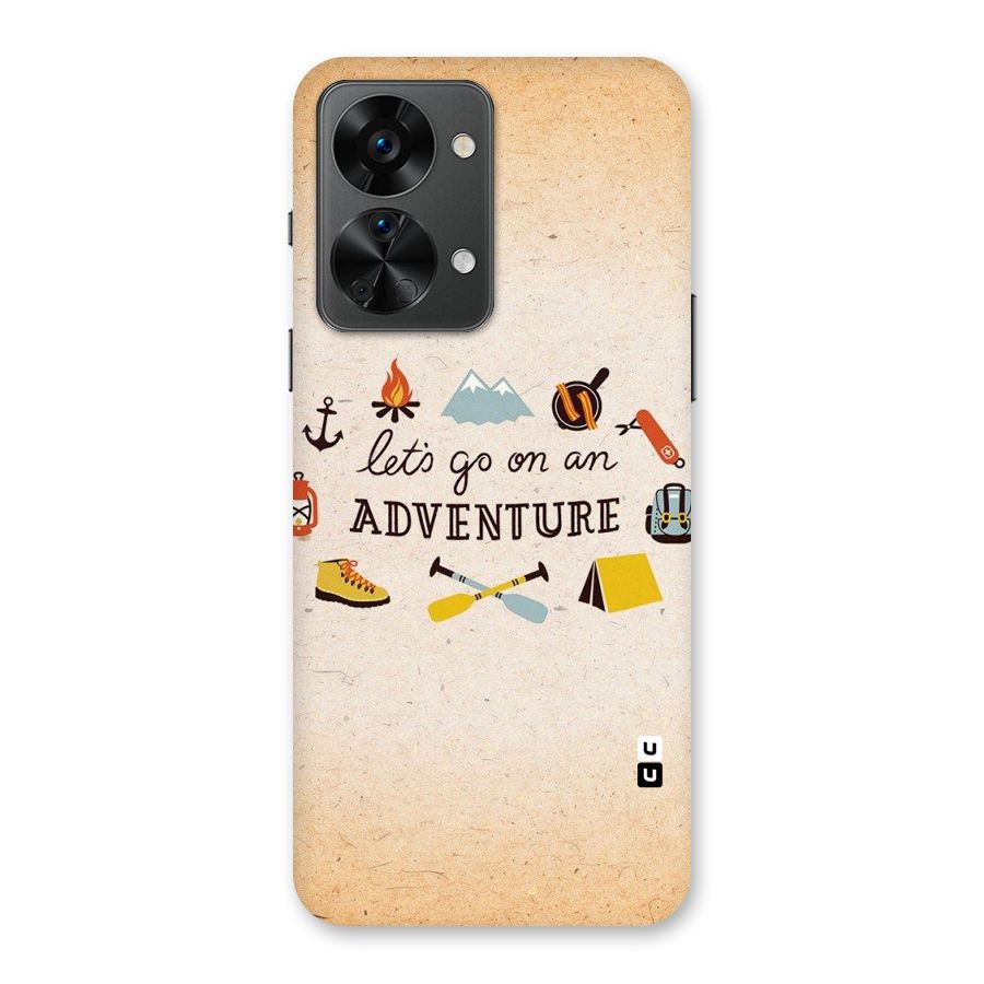 Lets Adventure Life Back Case for OnePlus Nord 2T