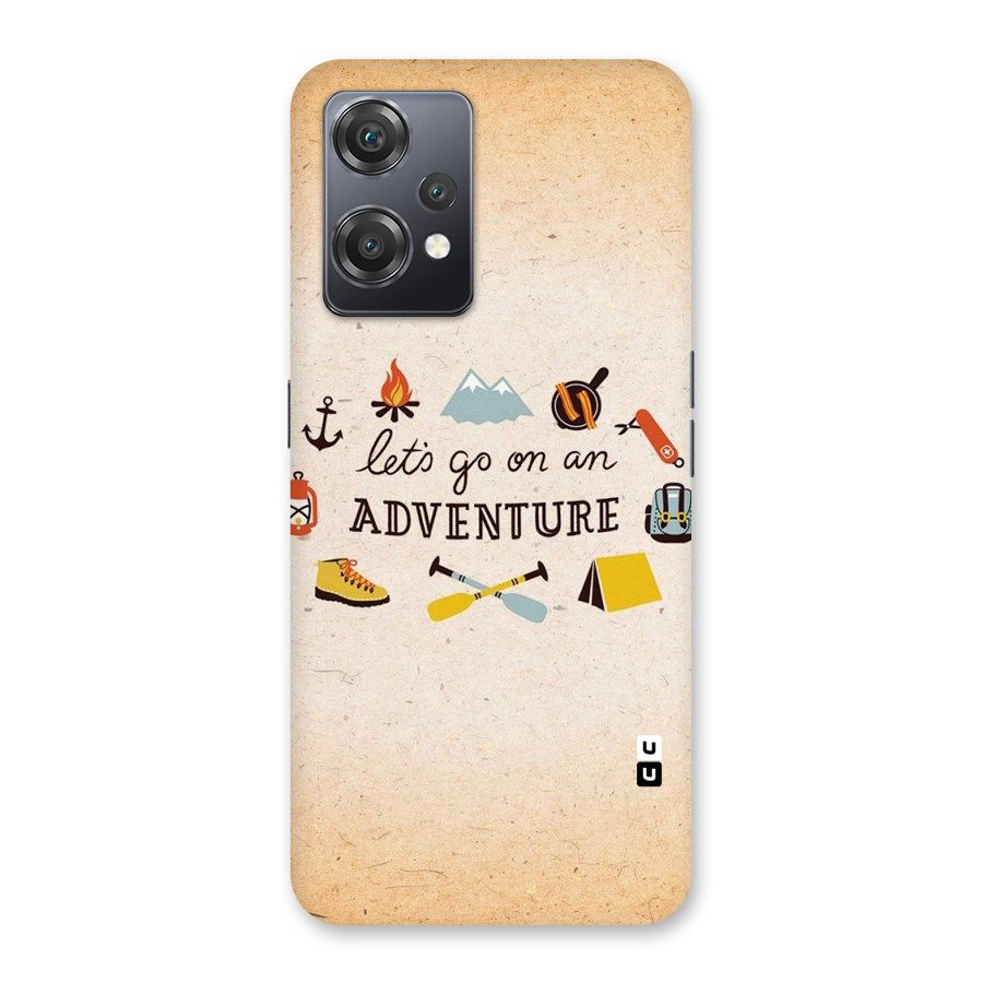 Lets Adventure Life Back Case for OnePlus Nord CE 2 Lite 5G