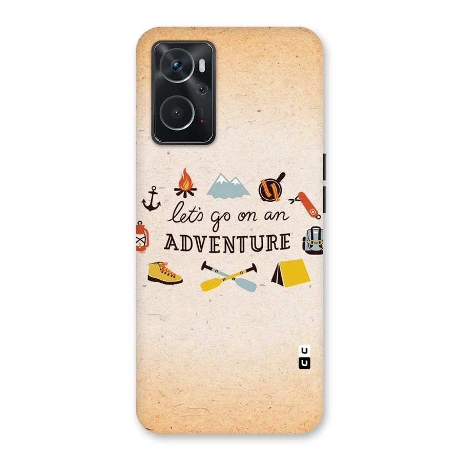 Lets Adventure Life Back Case for Oppo K10 4G