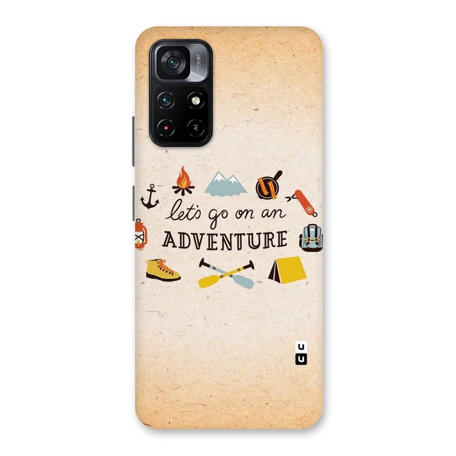 Lets Adventure Life Back Case for Poco M4 Pro 5G