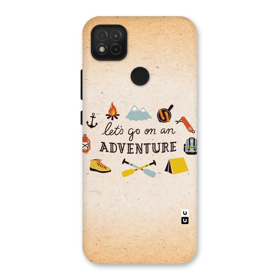 Lets Adventure Life Back Case for Redmi 9 Activ