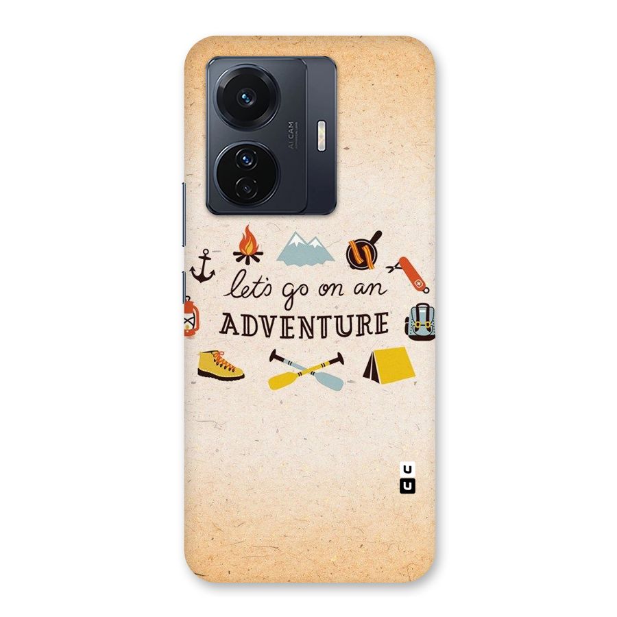 Lets Adventure Life Back Case for Vivo T1 Pro