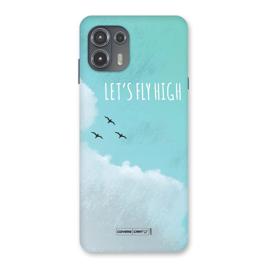 Lets Fly High Back Case for Motorola Edge 20 Fusion