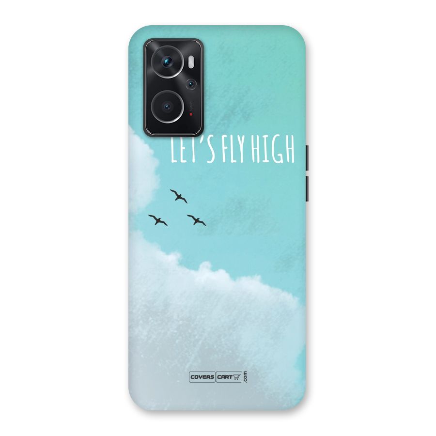 Lets Fly High Back Case for Oppo K10 4G