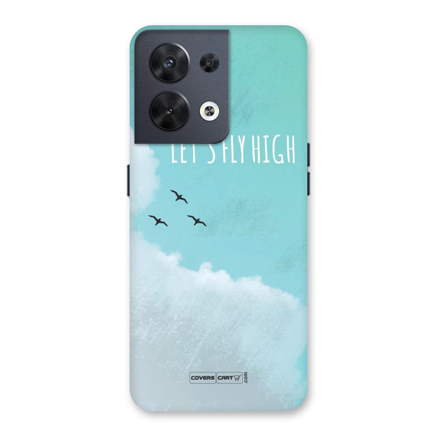 Lets Fly High Back Case for Oppo Reno8 5G