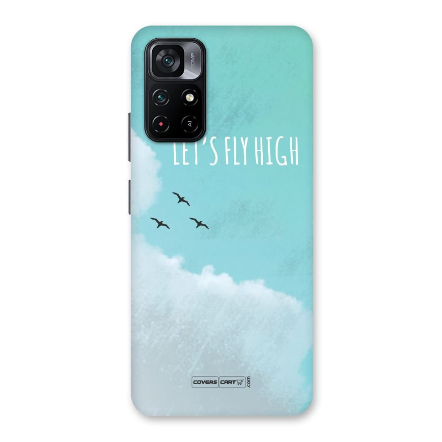 Lets Fly High Back Case for Poco M4 Pro 5G