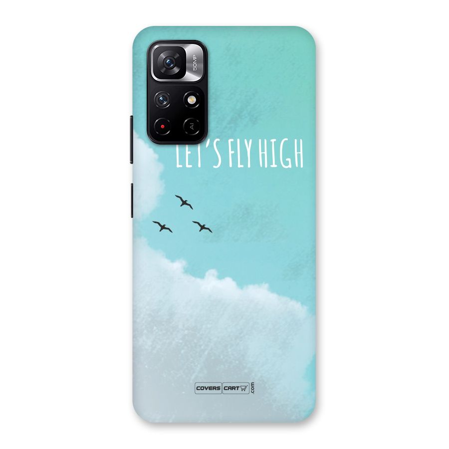 Lets Fly High Back Case for Redmi Note 11T 5G