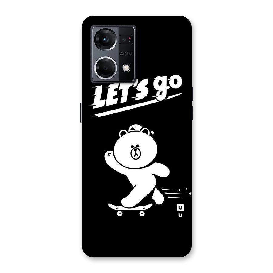 Lets Go Art Glass Back Case for Oppo F21 Pro 5G
