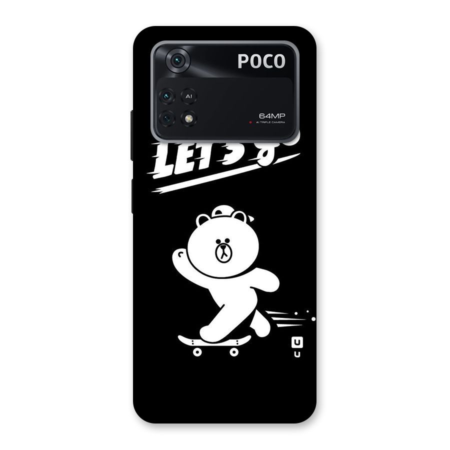 Lets Go Art Back Case for Poco M4 Pro 4G
