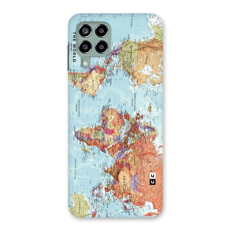 Lets Travel The World Back Case for Galaxy M33