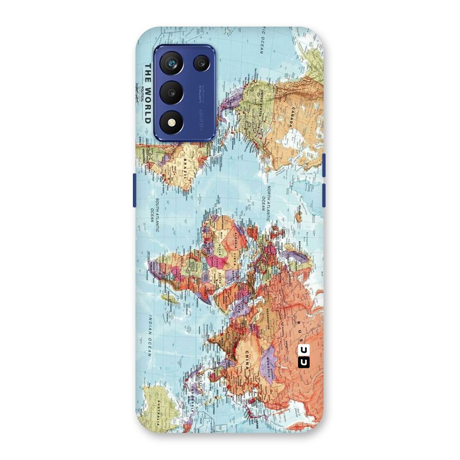 Lets Travel The World Back Case for Realme 9 5G Speed