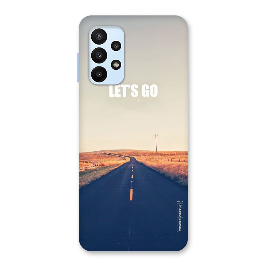 Lets Wander Back Case for Galaxy A23