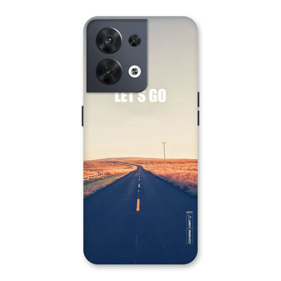 Lets Wander Back Case for Oppo Reno8 5G