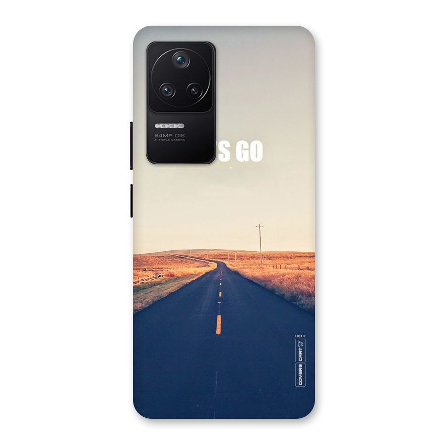 Lets Wander Back Case for Poco F4 5G