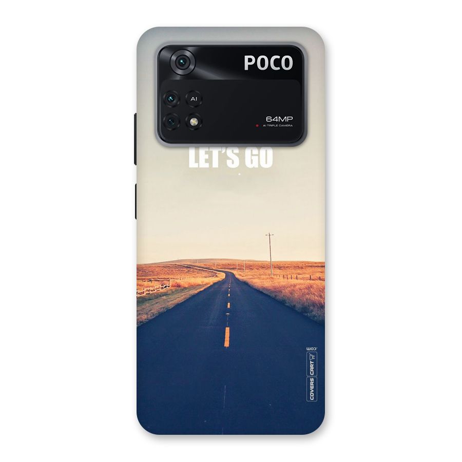 Lets Wander Back Case for Poco M4 Pro 4G