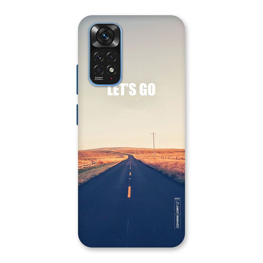Lets Wander Back Case for Redmi Note 11S