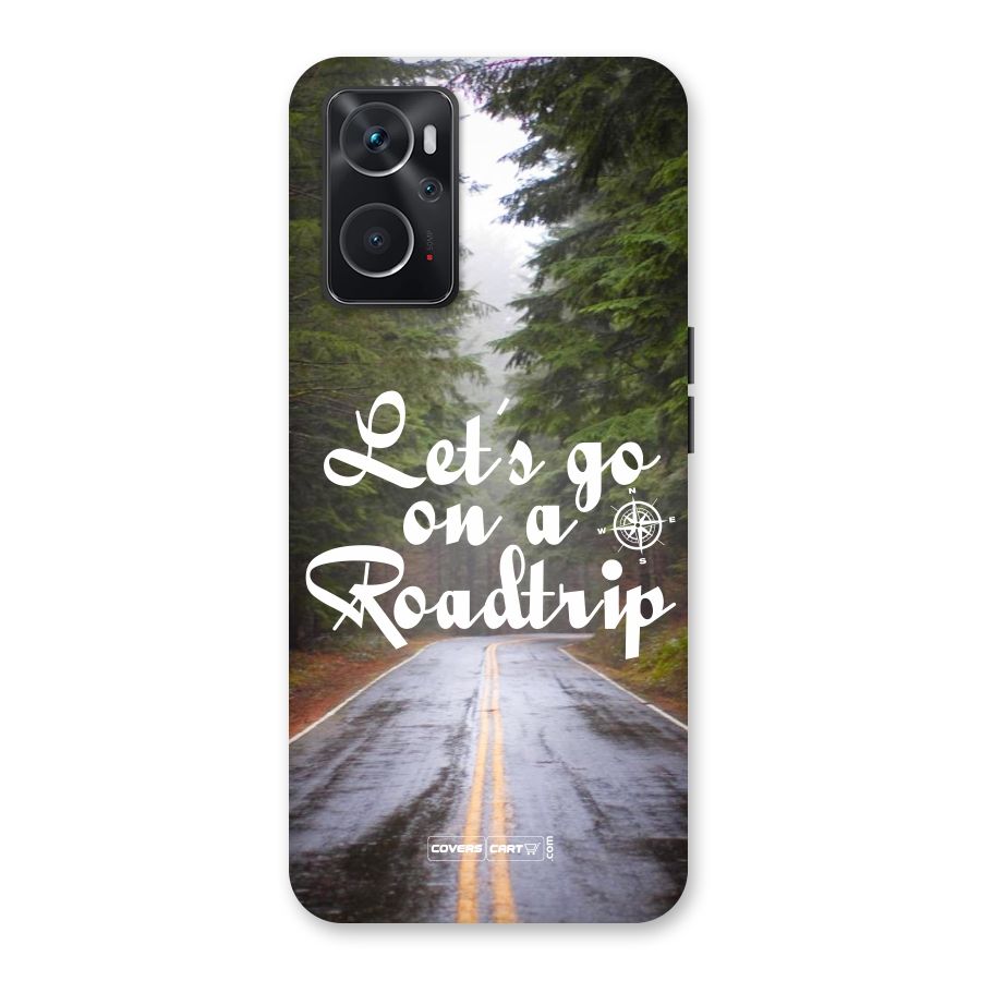 Lets go on a Roadtrip Back Case for Oppo K10 4G
