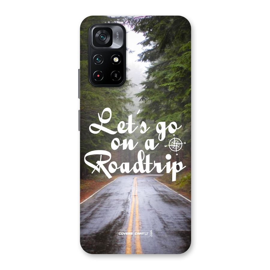 Lets go on a Roadtrip Back Case for Poco M4 Pro 5G
