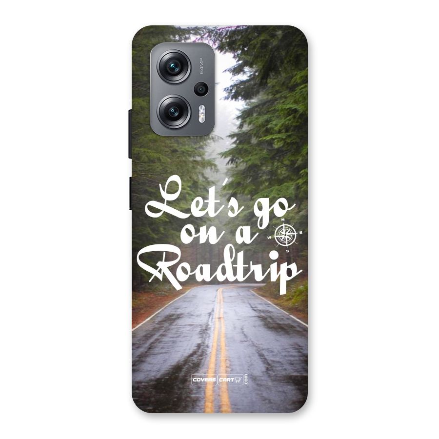 Lets go on a Roadtrip Back Case for Redmi K50i