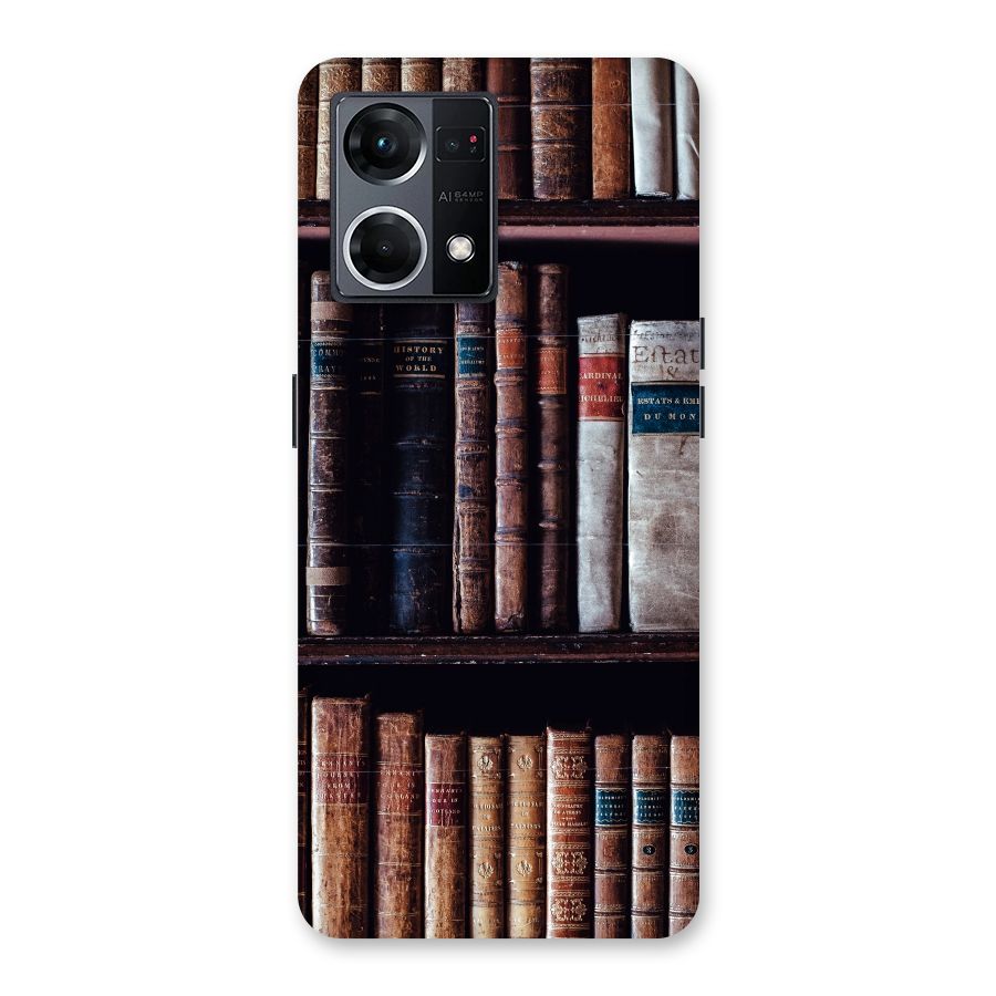 Library Love Glass Back Case for Oppo F21 Pro 5G