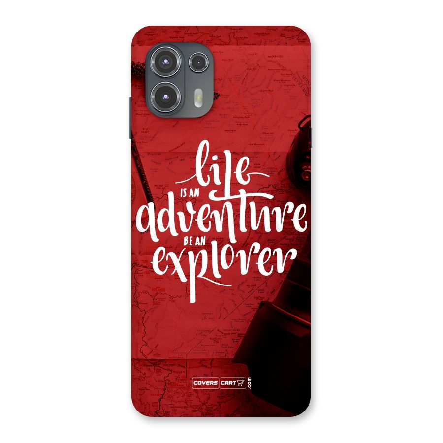 Life Adventure Explorer Back Case for Motorola Edge 20 Fusion