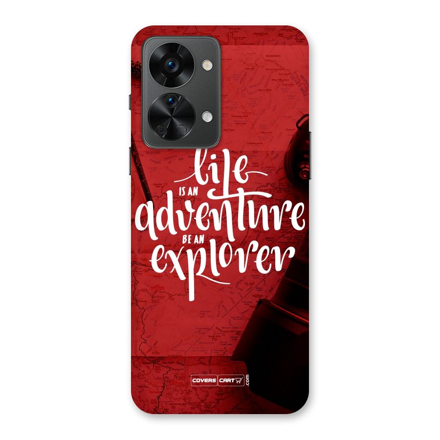 Life Adventure Explorer Back Case for OnePlus Nord 2T