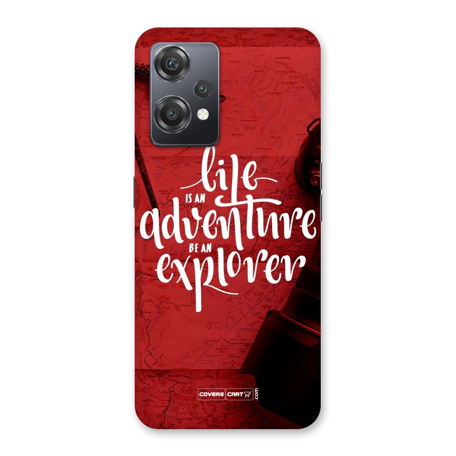 Life Adventure Explorer Back Case for OnePlus Nord CE 2 Lite 5G
