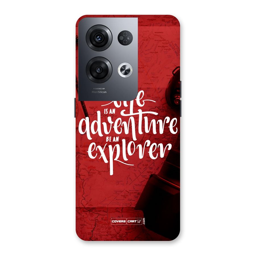 Life Adventure Explorer Back Case for Oppo Reno8 Pro 5G