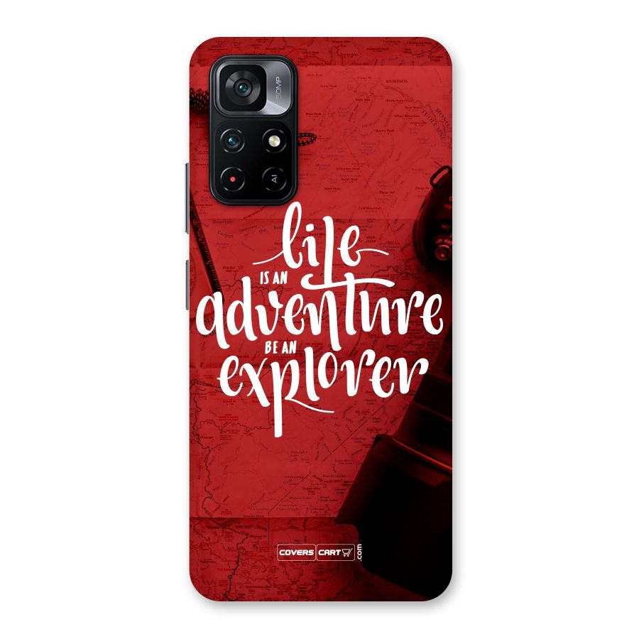 Life Adventure Explorer Back Case for Poco M4 Pro 5G